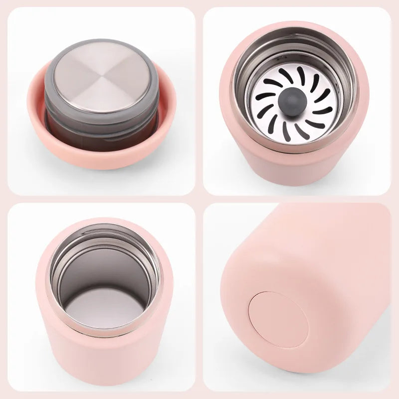 Ceramic Inner Capsule Cup High Quality Stainless Steel Travel Mug Thermal Coffee Cup