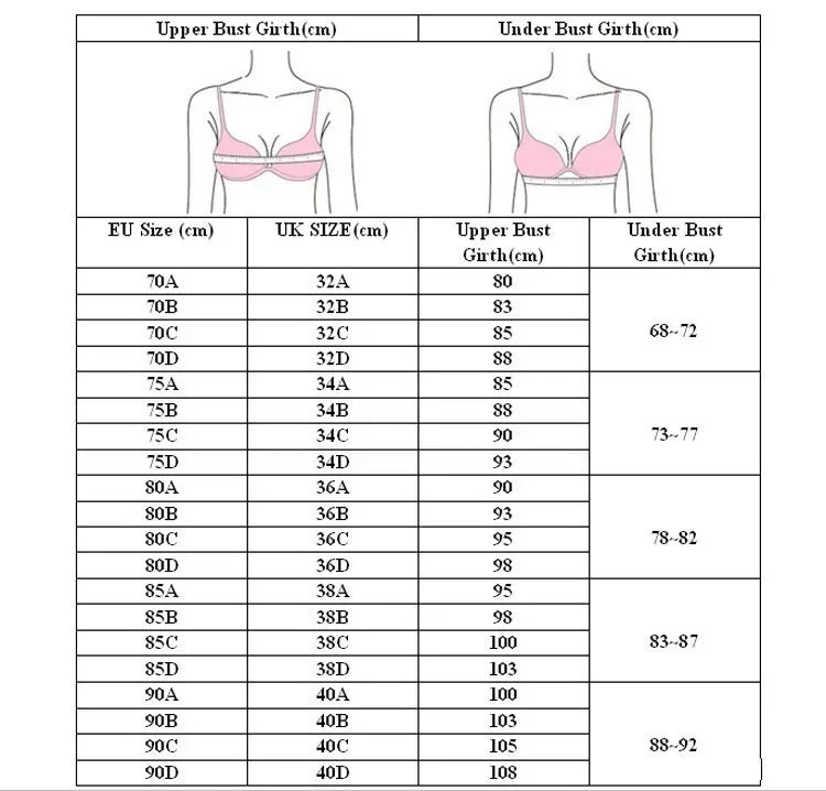 2 Pieces Classic Bandage Push Up Bra Set Europe Sexy Lace Underwear for Women Plus Size CD Cup Brassiere Female Panties Lingerie
