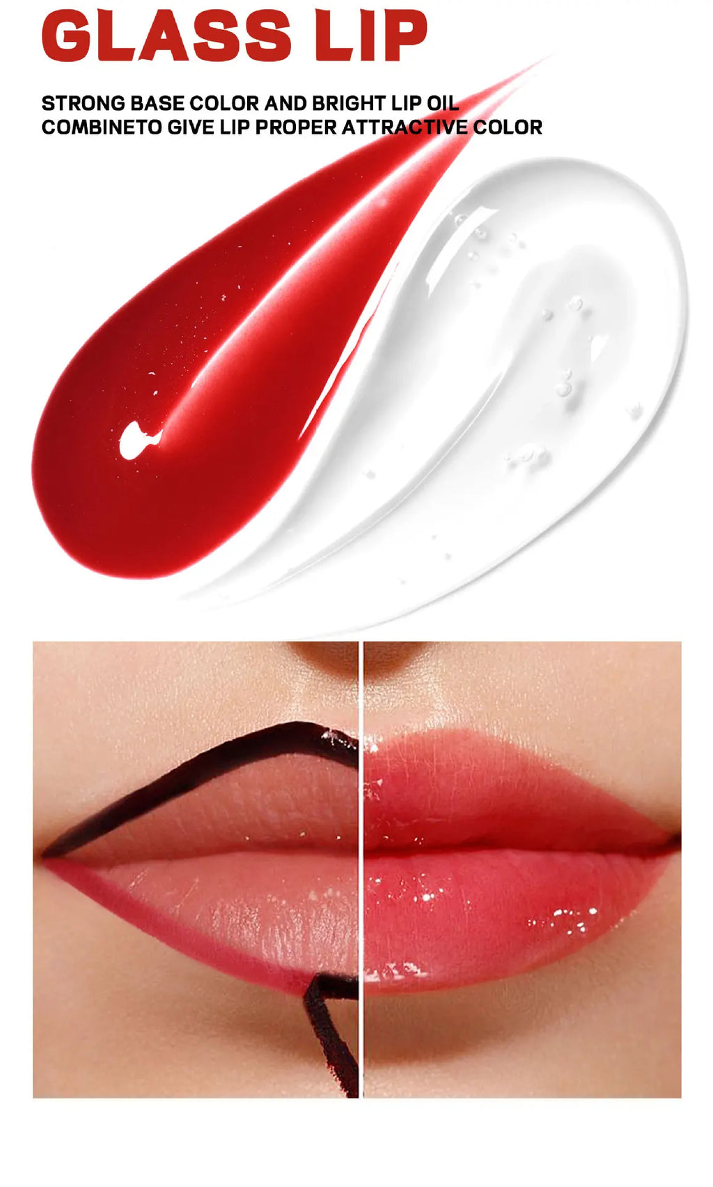 HANDAIYAN Matte Peel-Off Lip Stain Waterproof Transfer-Proof & Moisturizing 2-in-1 | Long-Lasting Lip Gloss & Lipstick