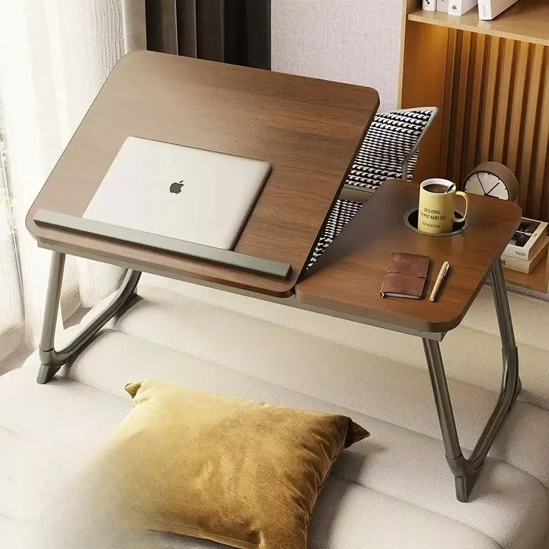 Folding Adjustable Bed Desk Small Lazy Computer Table for Student Dormitory Study Writing Notebook Desk Home Furniture