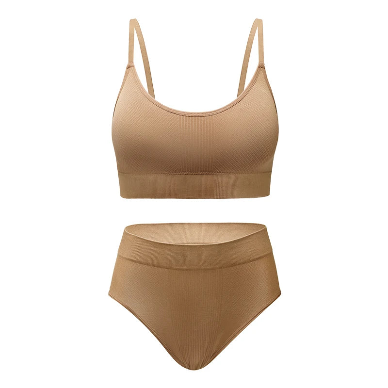 New Design Seamless Bra and Panties Underwear Set Conjuntos Interior Para Mujeres Seamless Bra And Panties Sets For Women