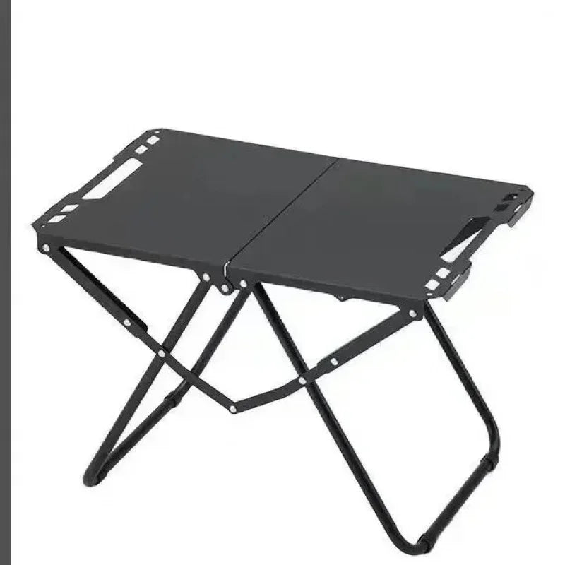 Lightweight Folding Picnic Table, Camping Folding Table for Practical Use Outdoors, Space-Saving Design, High Load Capacity