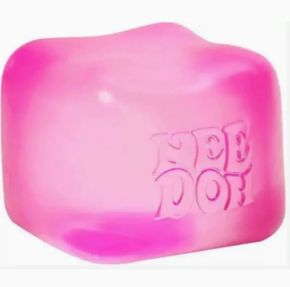 Needoh Nice Cube Sensory Stress Reliever Fidget Tool for Anxiety & Focus Desk Sensory Cube for Adults & Kids