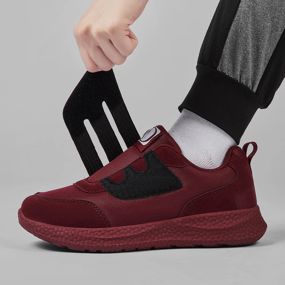 Wide Toe Sneakers Orthopedic Diabetes Shoes for Swollen Feet Hallux Valgus Bunion Support Thumb Eversion Footwear