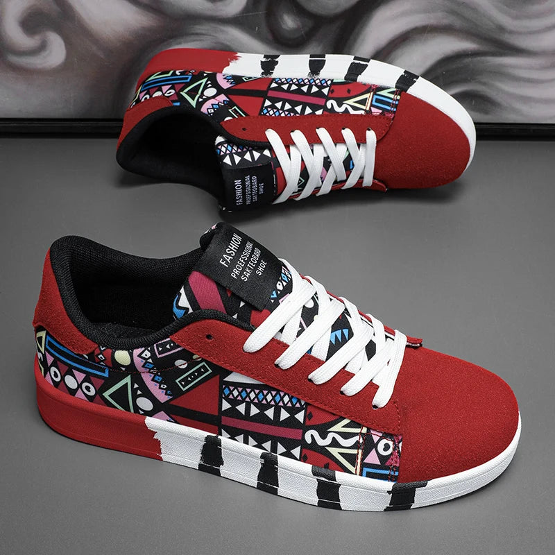 Men Flat Bottomed Shoes Fashion Popular with Colorful Outdoor Sneakers That Comfort Non Slip High-quality Fitness Leisure Shoes