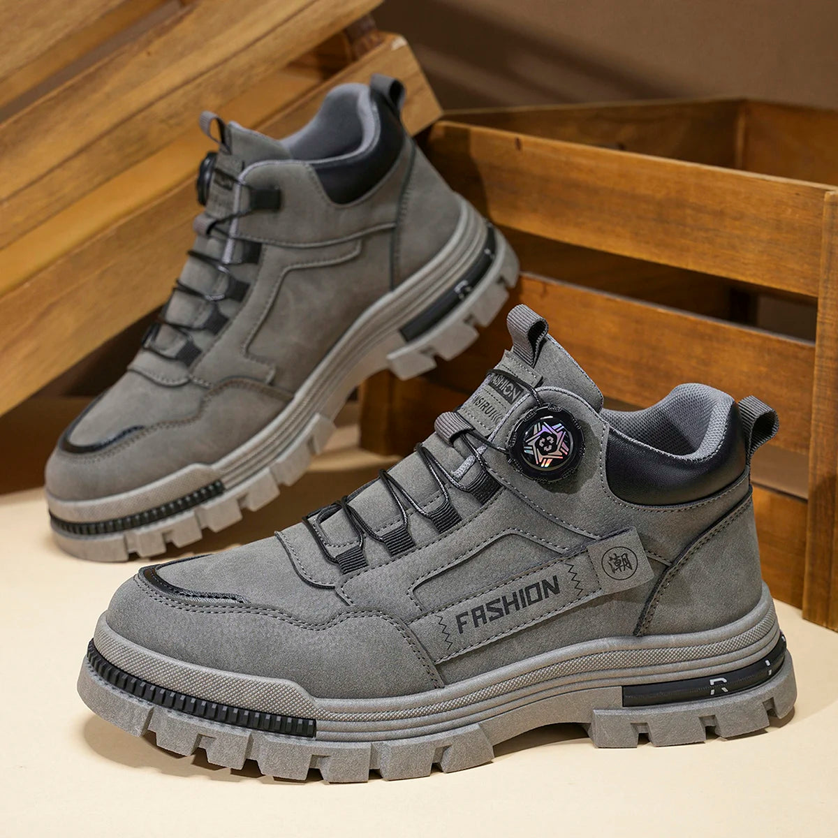 Outdoor Casual Comfortable Walking Sports Shoes for Hiking And Street Style Fashionable Skateboarding Work Shoes