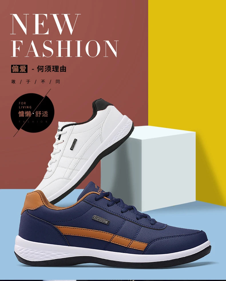 Men's Casual Sports Shoes 2025 Trend Breathable Fashion All-Match Outdoor Non-Slip Flat Shoes Comfortable Trendy Footwear