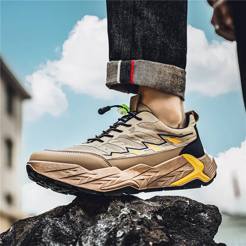 Original Men's Athletics Shoes Thick Sole Non-slip Running Sports Shoes Outdoor Versatile Casual Shoes for Men Zapatos De Hombre