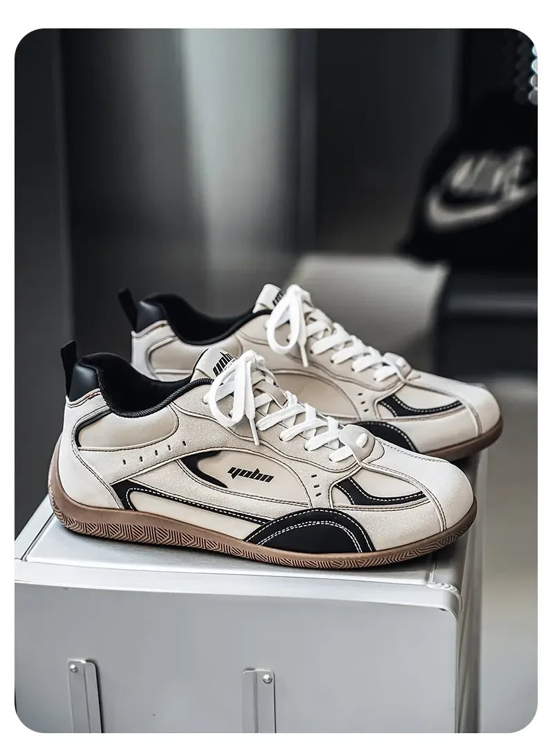 Shoes Man 2026 Trend Casual Sneakers Comfortable Lace Up Flats Tennis Shoe Breathable Walking Jogging Shoe