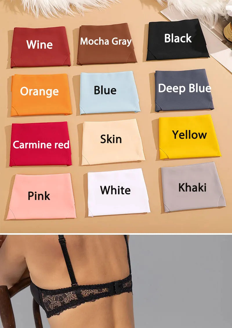 6Pcs/Set Low Waist Panties Plus Size Seamless Ice Silk Panty Sexy Girl Underwear Cotton Crotch Briefs Breathable Brazilian Pants