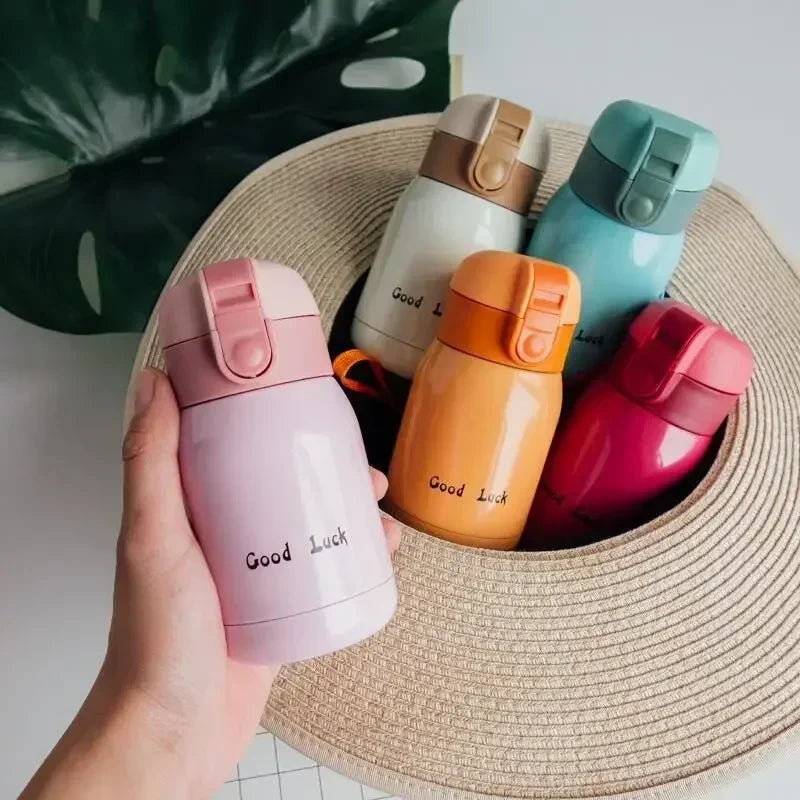 Mini Thermos Cup 200ml/360ml Pocket Cup Thermal Coffee Mug Stainless Steel  Vacuum Flask Insulated Hot Water Bottle Kids Gift