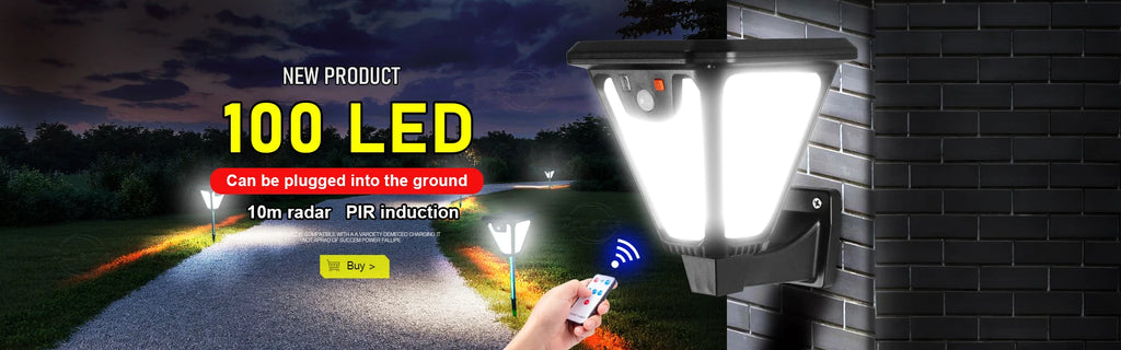 Solar Outdoor Lights USB Rechargeable Solar Lawn Lamp Motion Sensor 3 Modes Solar Wall Lamp Outdoor Waterproof Garden Yard Light