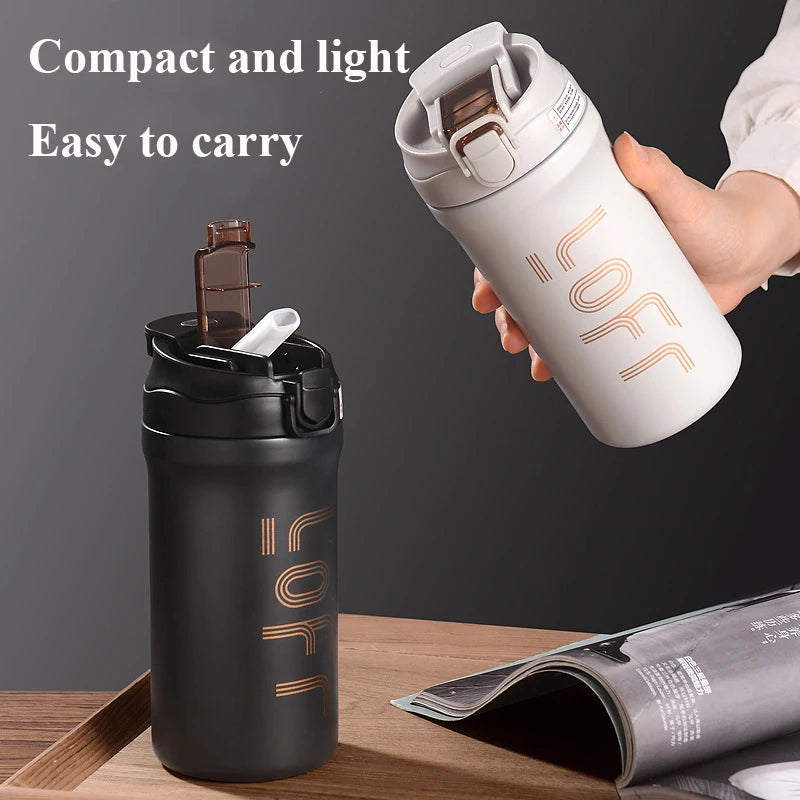 Coffee thermal mug Stainless Steel Thermos Tumbler Cups Vacuum Flask thermo Water Bottle Tea Mug Thermocup commercial affairs