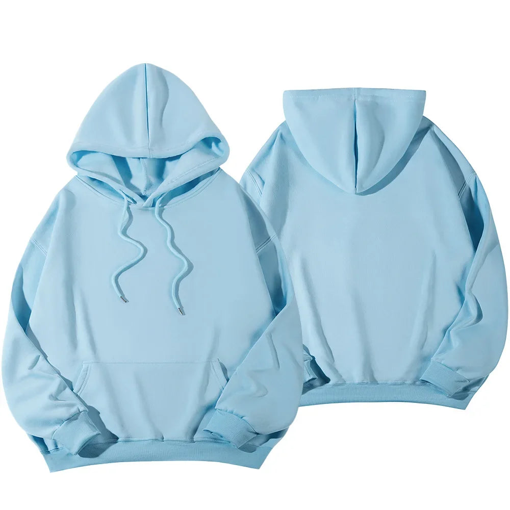 Hoodies for men and women 2026 autumn new item heavyweight American high street men's top plus size hooded pullover