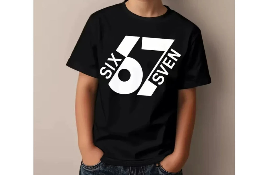 Summer Children'sT-sleeve New Loose Comfortable Soft Skin Friendly Casual Fashionableversatile Digital Printed Short Sleeved Top