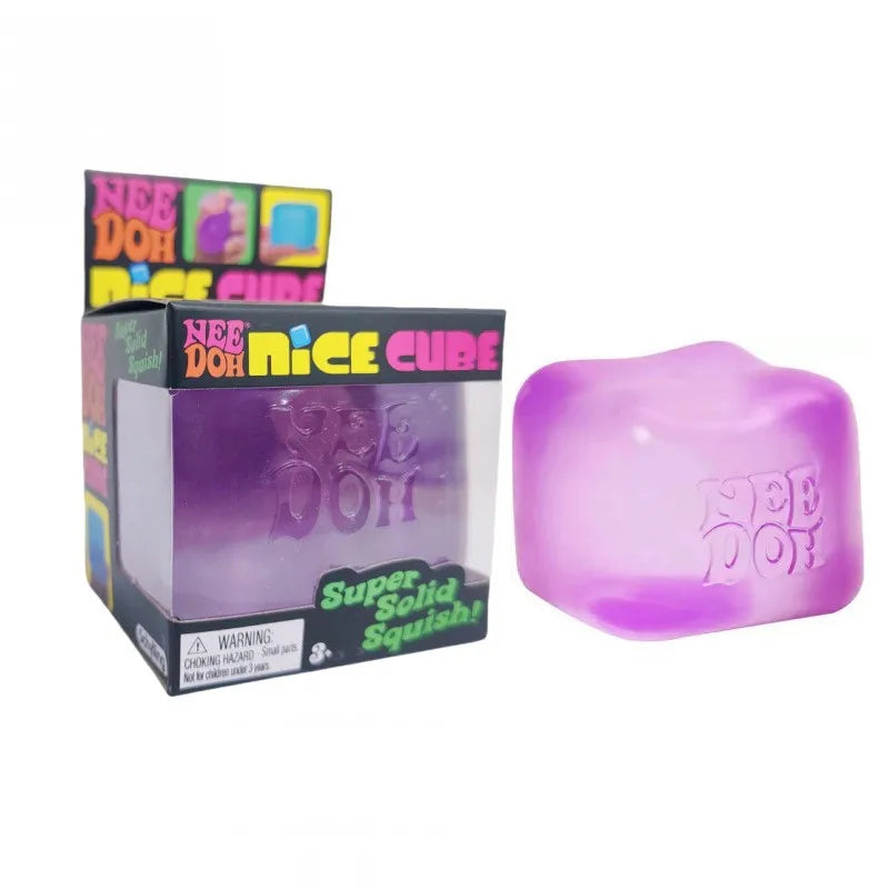 2026 NeeDOH Model Soft Squishy Toy  Nice Cube Sensory Stress Reliever Fidget Tool for Anxiety for Adults & Kids Premium in Stock