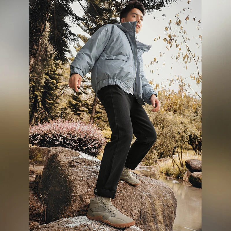 Outdoor Hiking Men'S Shoes With Wide Toe Comfort And Non Slip Sole Meet The Needs Of Hiking Camping And Daily Leisure Scenes