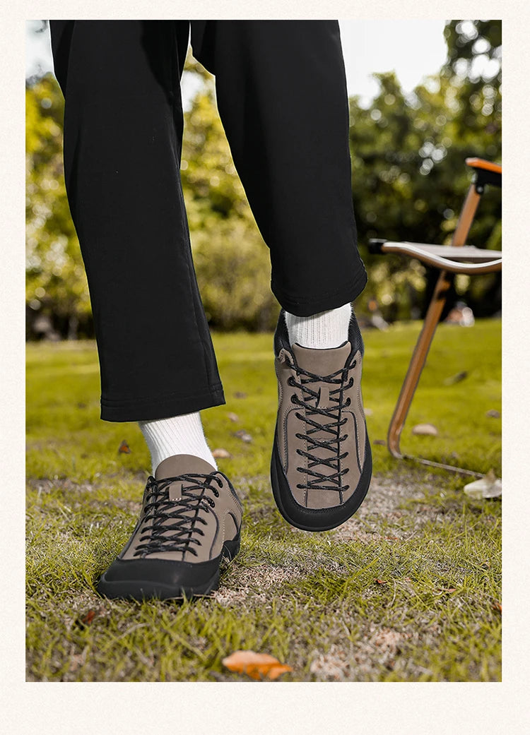 New Men Women Barefoot Wide Toe Walking Shoes Fashionable Men's Casual Hiking Sneakers Non-slip Outdoor Trekking Tourism Shoes