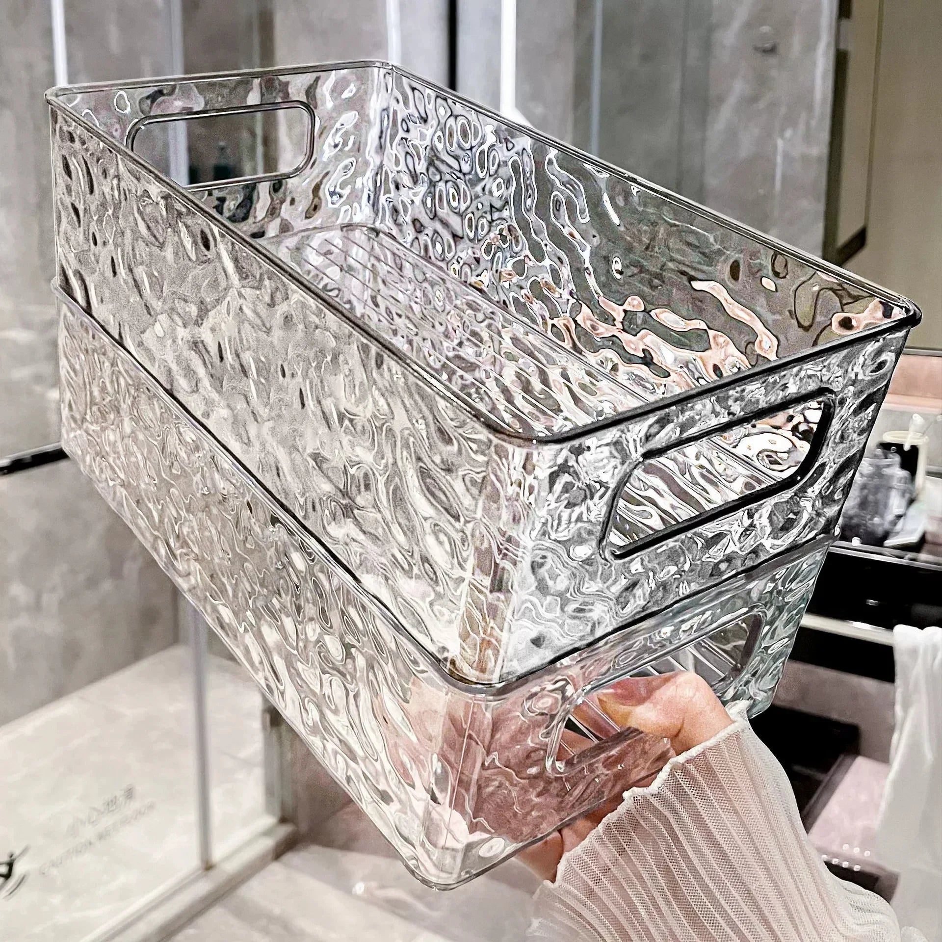 Top Quality Stackable Storage Box Acrylic Organize Cosmetic Organizer for Cosmetics and Beauty Products for Dressers, Bathrooms