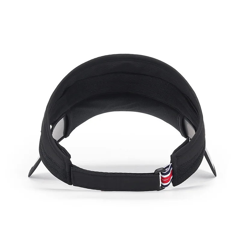 Summer Sun Protection Empty Top Hat Women's Leisure Cycling Retractable Brim Sunscreen Hat Outdoor Sports Sun Hats