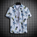 Summer Plus Size Men's Shirt 3D Print Hawaiian Shirts Button Up Beach Vacation Shirts Short Sleeve Shirts Casual Shirts For Men