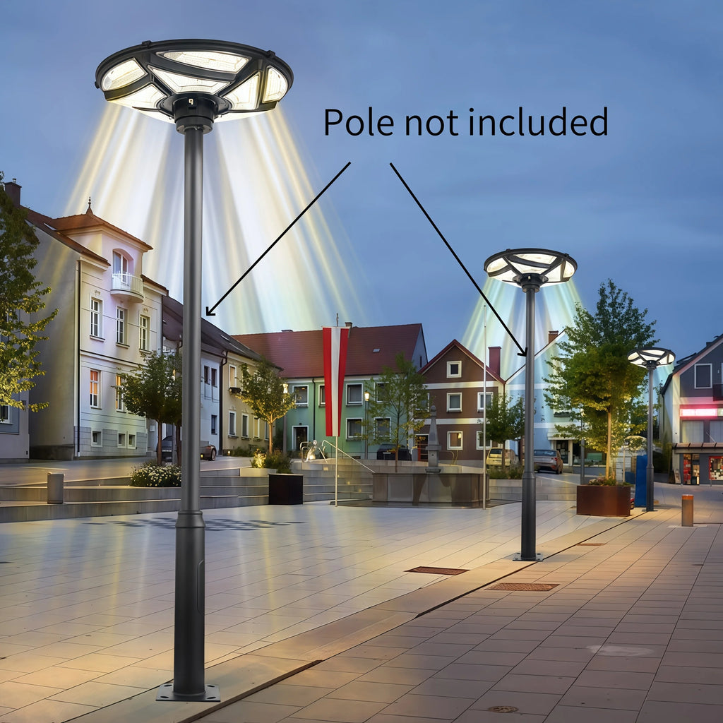 Solar Yard Light, New Ultra-Bright LED Lights, Outdoor Super Bright Solar Street Lights with Motion Sensor for Gardens, Paths