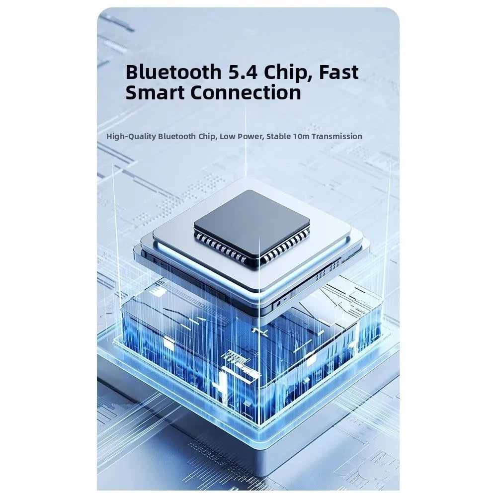 Bluetooth 5.4 Under Pillow Speaker With TF Card Slot Timed Shutdown Bone Conduction Speaker Stereo Sound Noise Reduction