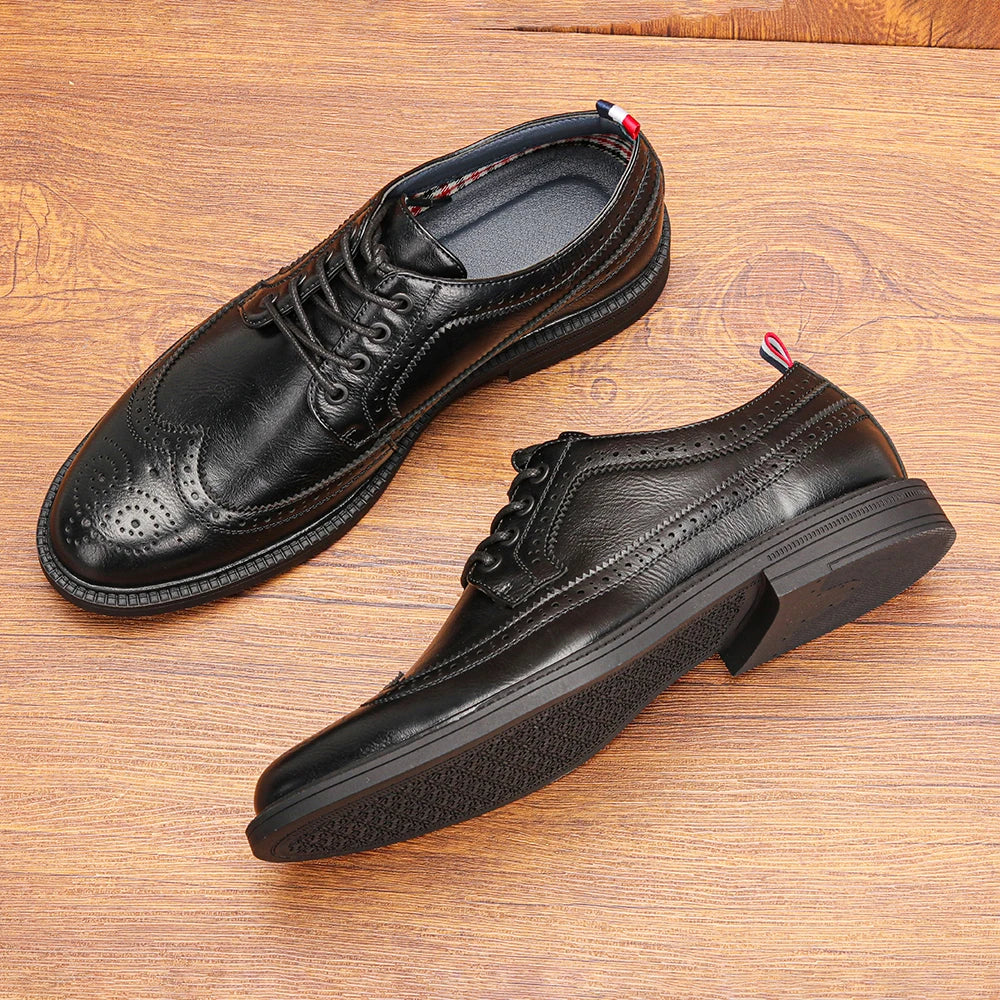 Dress Shoes Man Business Stylish Comfortable Gentleman'S Wedding Shoes