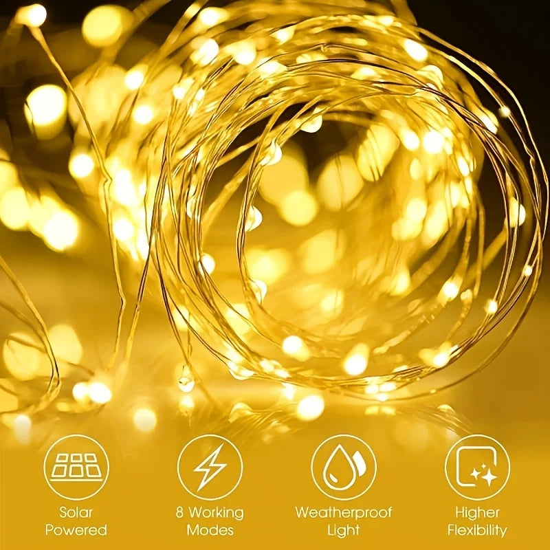 Outdoor Solar Powered Energy-Saving Smart Sensor Lights for Garden Patio WallDecor Suitable for Easter Halloween Christmas Decor