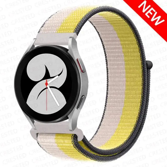 22mm 20mm Band for Samsung Galaxy Watch 7 FE 4 6 classic 5 Pro 3 active 2/correa Nylon Bracelet Huawei watch GT 2 3 pro 4 strap