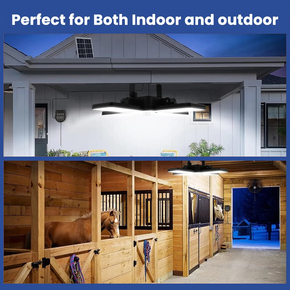 Solar Shed Light Outdoor Solar Pendant Light Indoor Outdoor Motion Sensor Timer Waterproof Gazebo Yard Garage Patio Chicken Coop