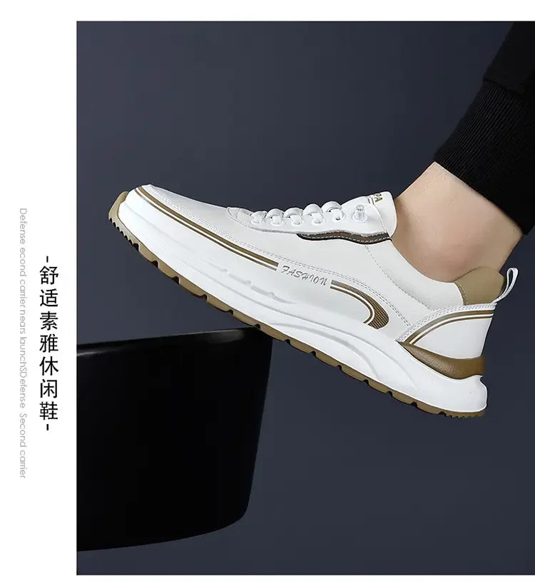 Flat shoes White Shoes Durable breathable abrasion resistance stainresistant sports leisure Soft elastic sole Support stability