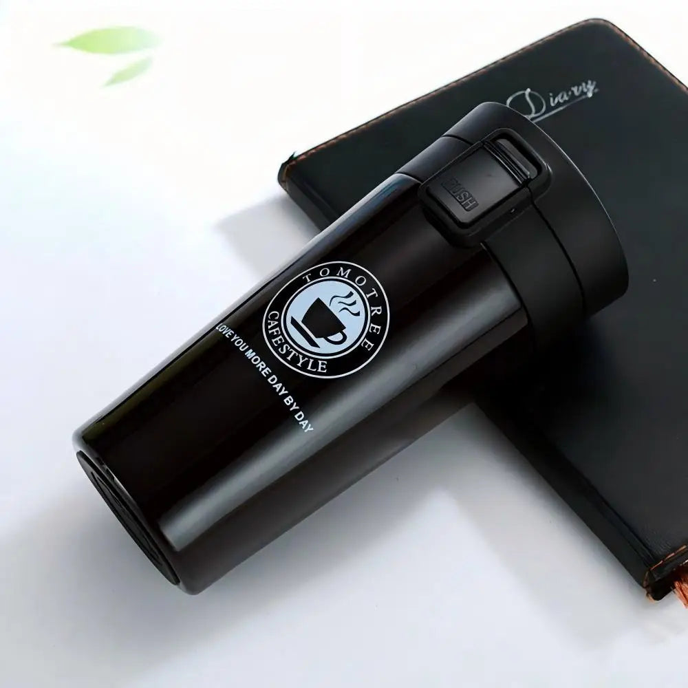 350/500ML Car Thermal Cup 304 Stainless Steel Vacuum Insulated Coffee Thermos Travel Water Bottle