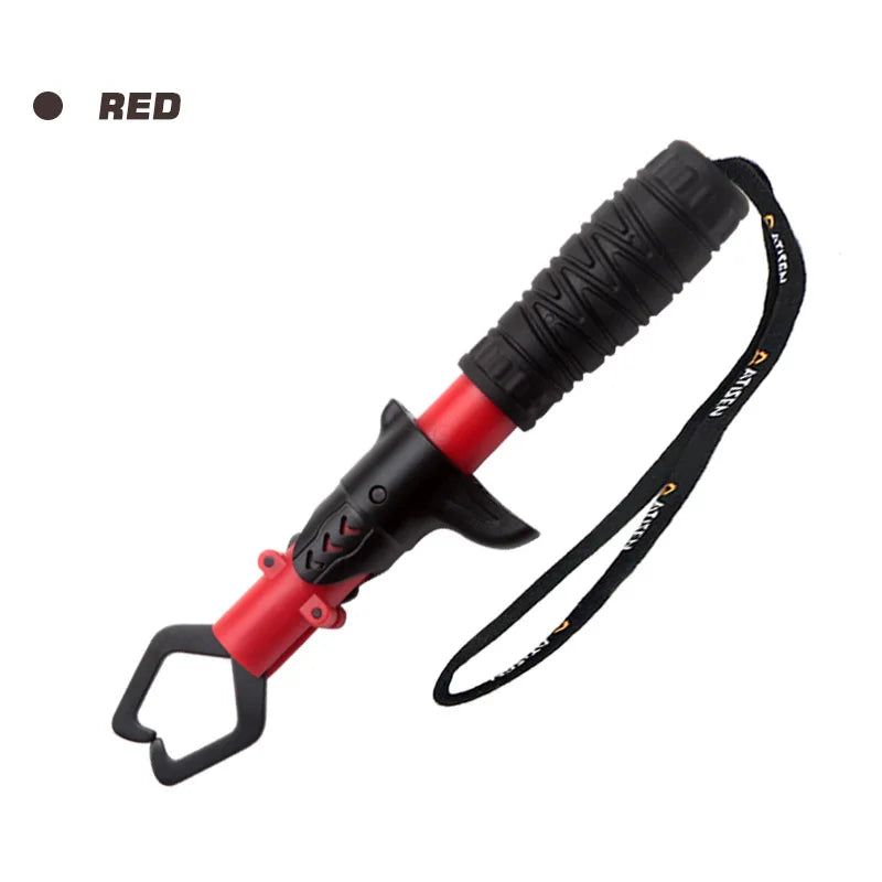 Fish lip pliers Grab Grip Tool Stainless Steel fish Holder Fishing tool Extended version TPR Handle Fishing Men's fishing tackle