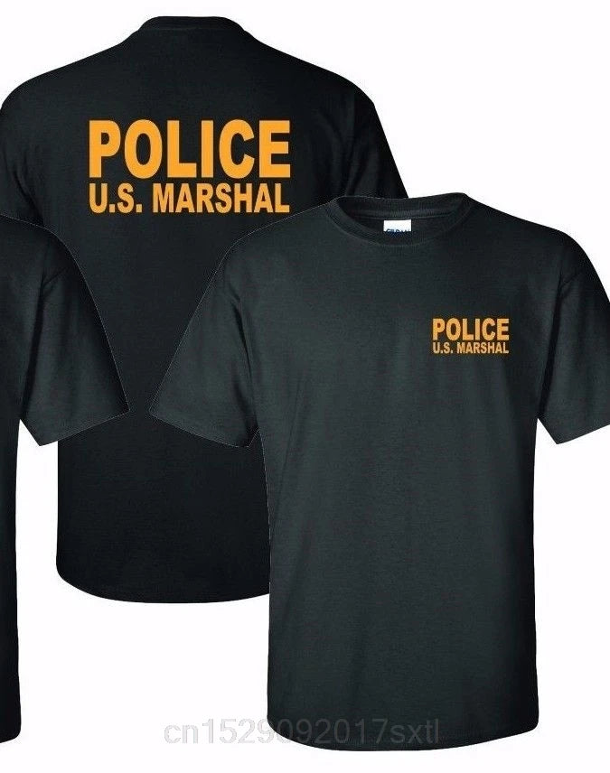 Summer Short Sleeves Cotton T-Shirt  .S. MARSHAL T- shirt tee new Tee Shirt