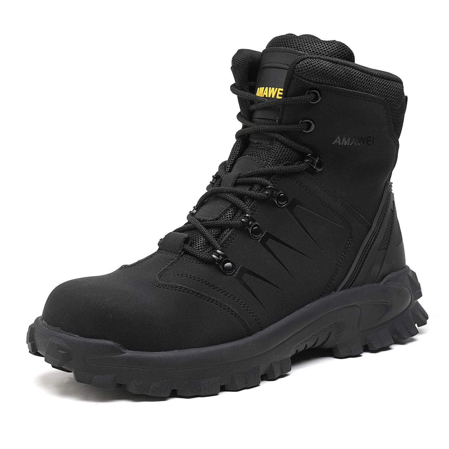 Steel Toe Safety Shoes Men's High Quality Industrial Work Boots Man Work Protection for the Feet Work Wear Free Shipping