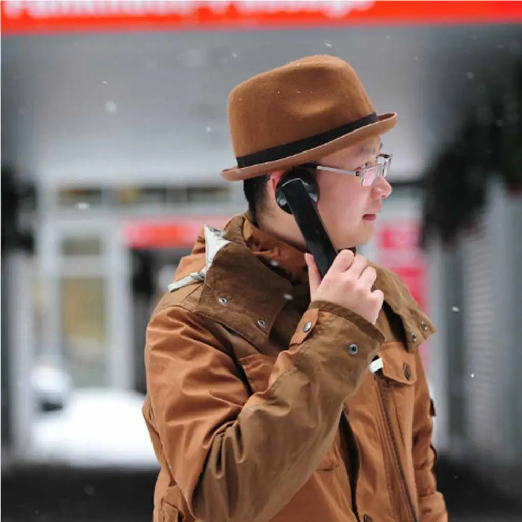 Bluetooth-compatible Wireless Telephone Handset Lightweight Phone Headset Receiver Headphones Quick Connection