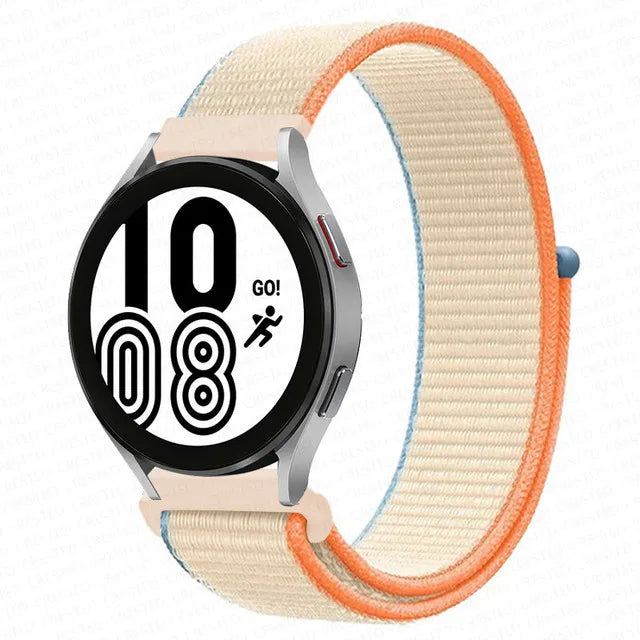 22mm 20mm Band for Samsung Galaxy Watch 7 FE 4 6 classic 5 Pro 3 active 2/correa Nylon Bracelet Huawei watch GT 2 3 pro 4 strap