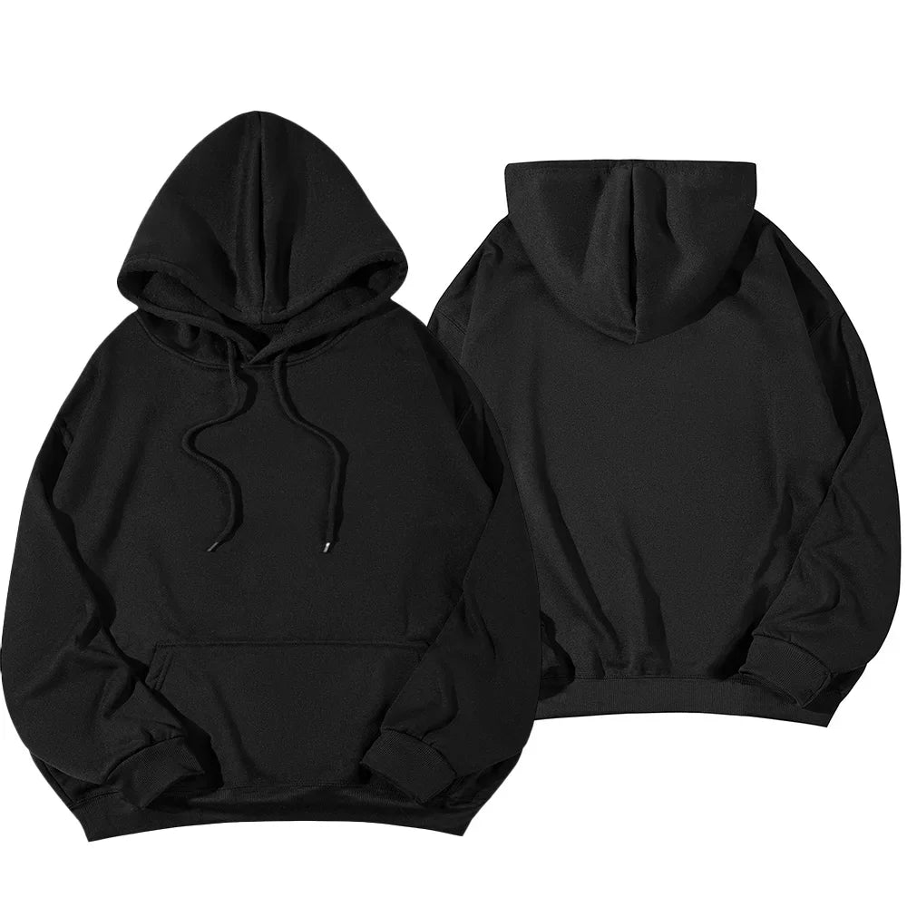 Hoodies for men and women 2026 autumn new item heavyweight American high street men's top plus size hooded pullover