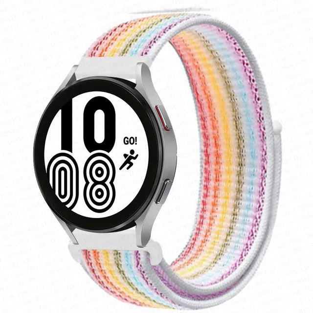 22mm 20mm Band for Samsung Galaxy Watch 7 FE 4 6 classic 5 Pro 3 active 2/correa Nylon Bracelet Huawei watch GT 2 3 pro 4 strap
