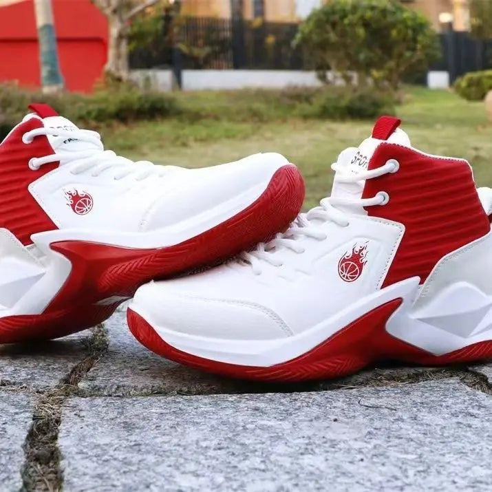 Basketball Shoes For Men High-Top Sneakers Men Outdoor Breathable Non-Slip Athletic Fashion Tennis Sport Shoes Male Zapatillas