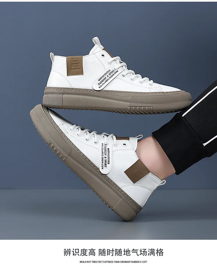 Men's Casual Sports Shoes, Fashionable, Retro, Classic, Handmade, Breathable and Warm, Suitable for All Seasons, Hiking Shoes