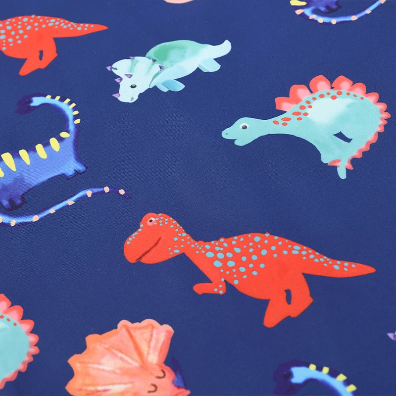 Summer Baby boy Short Sleeved Swimwear Sunscreen High Elasticity Cartoon Printing Cute And Cool Out Doors Swimming Pool  Parti