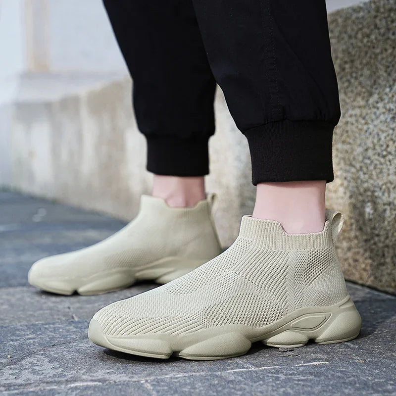 Brands Wide-Footed Luxury Shoe Man Mocassin Basket Summer Husband Tennis Shoes Men's Winter Sneakers Sock Women's Sports Shoes
