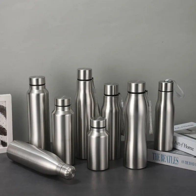 Portable Thermos Cups Travel Drink Bottles 1000ML Stainless Steel Vacuum Flasks Keep Warm Cold Thermal Water Bottle High Quality