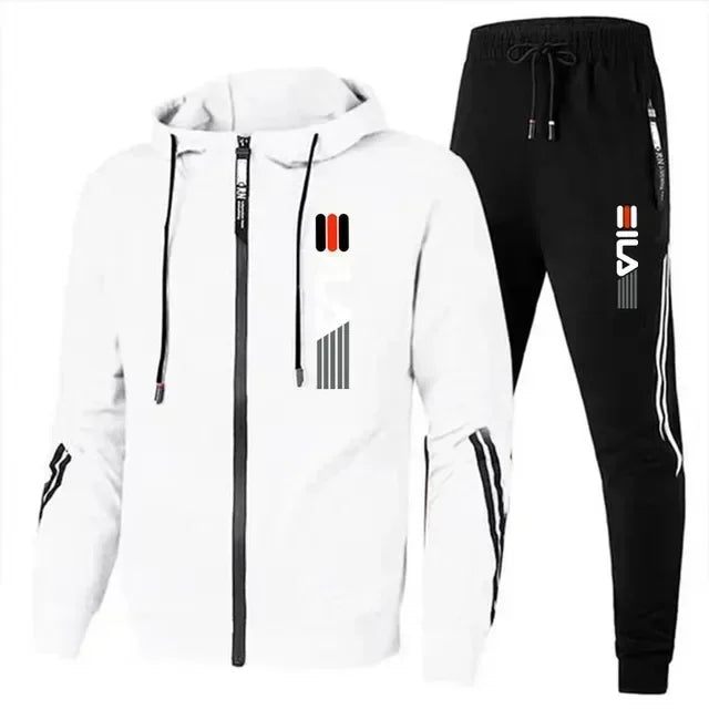 Men's Sportswear Set for Spring and Autumn 2026: Casual Sports Jacket + Sports Pants, Jogging Fashion and Stylish Sports Suit