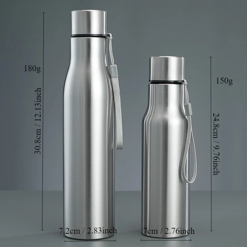 Portable Thermos Cups Travel Drink Bottles 1000ML Stainless Steel Vacuum Flasks Keep Warm Cold Thermal Water Bottle High Quality