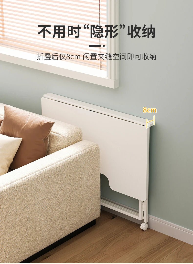 Foldable Laptop Desk for Home And Bedside Use Space-Saving Multifunctional Junior High Student Study Table