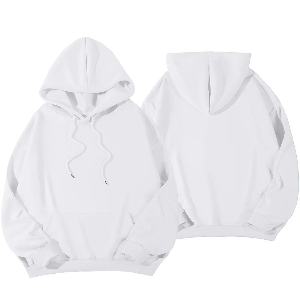 Hoodies for men and women 2026 autumn new item heavyweight American high street men's top plus size hooded pullover