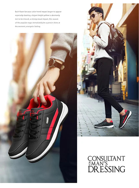 Men's Casual Sports Shoes 2025 Trend Breathable Fashion All-Match Outdoor Non-Slip Flat Shoes Comfortable Trendy Footwear